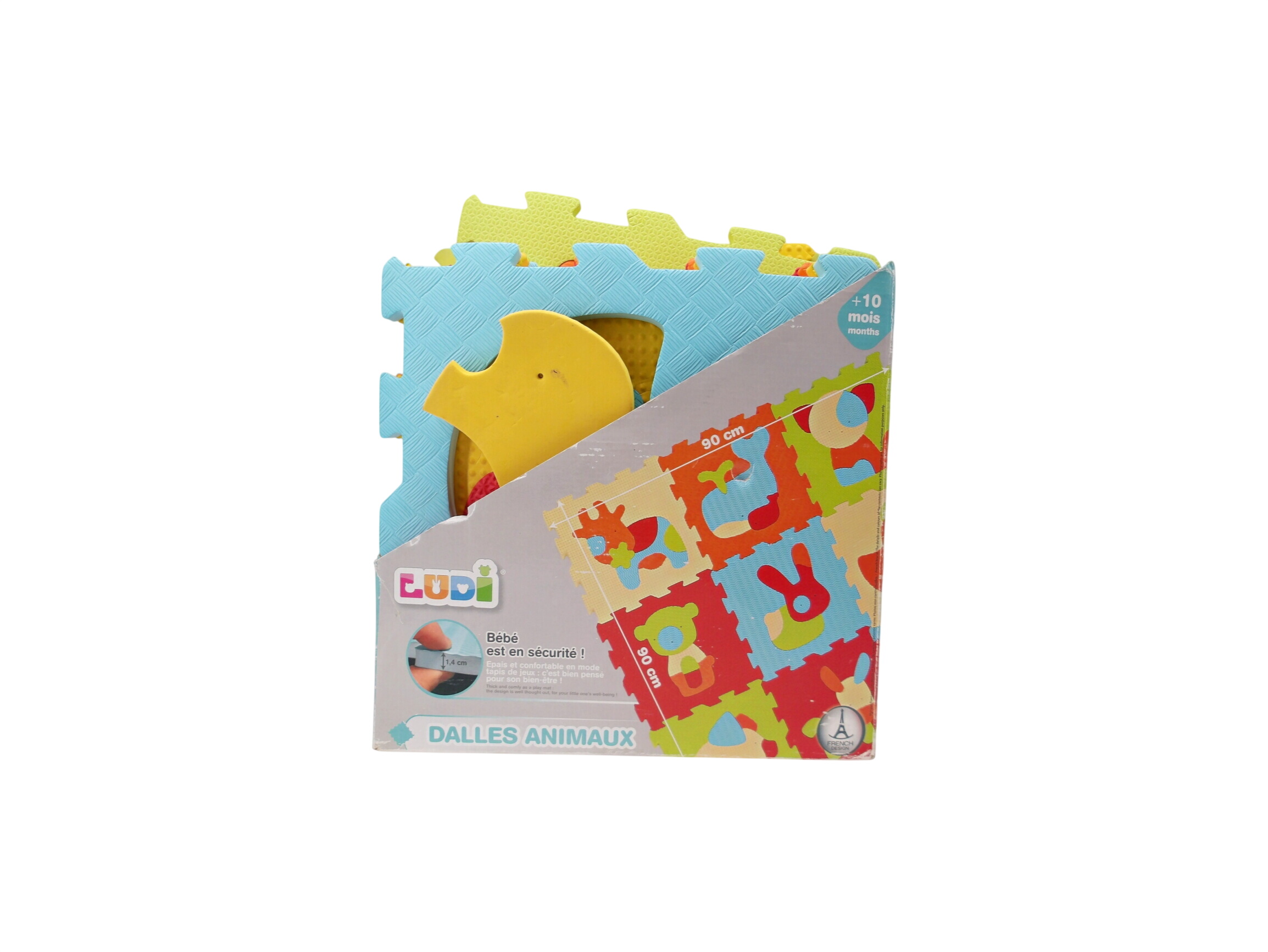 Tapis dalles - Animaux Très bon état -  reconditionné disponible sur Label Emmaüs